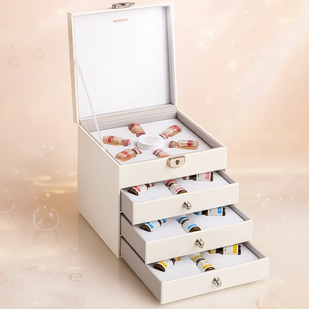 MONNAL Peptide Serum Luxury Gift -Set Brighten Firm with VC25