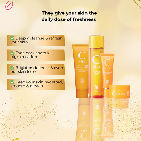 Benefits of Cvita skincare set