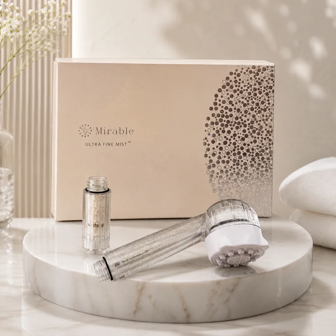 Mirable Ultra Fine Bubble Shower Head Micro Mist Deep Cleansing