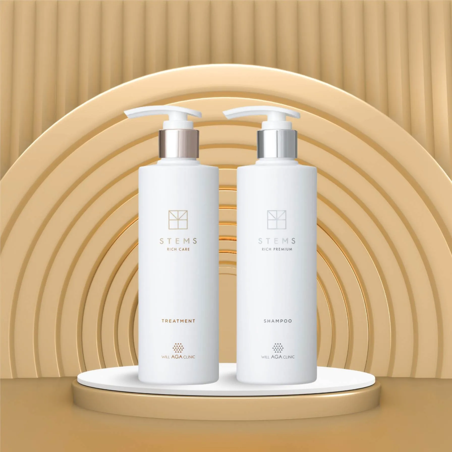 Stems Rich Premium Hair Care Set