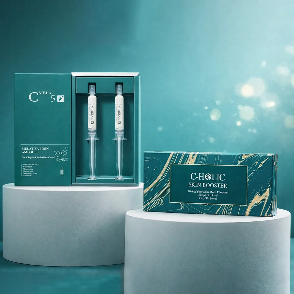 C MELA 5+ Melativa PDRN Ampoule Package