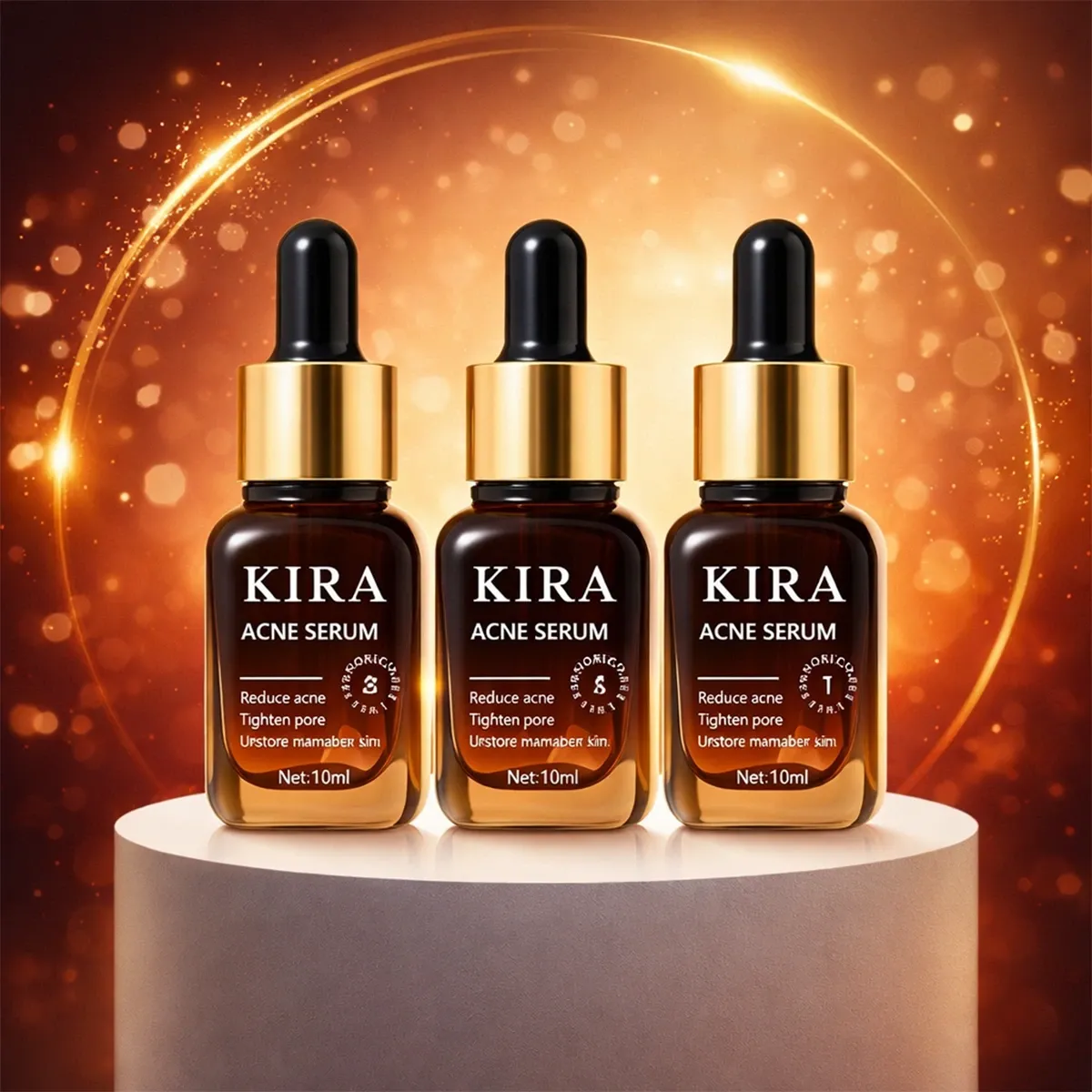 Kira Acne Serum Package 3Boxes Tighten Pore Restore Damaged Skin