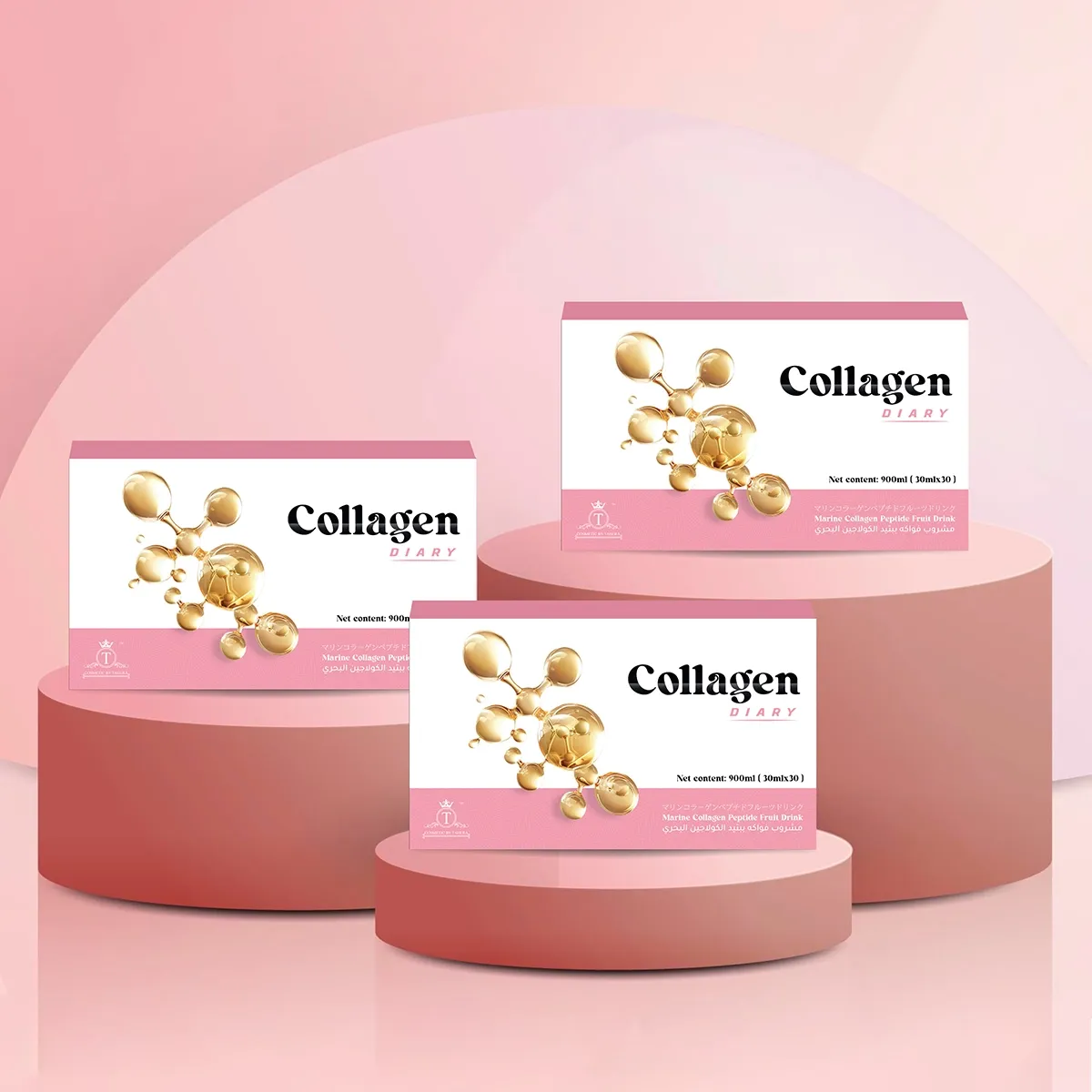Collagen Diary Package  3Boxes 30000mg Ultra Premium Beauty